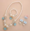 Blue Necklace & Bracelet