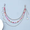 Padlock key pendant multi-layer trouser chain