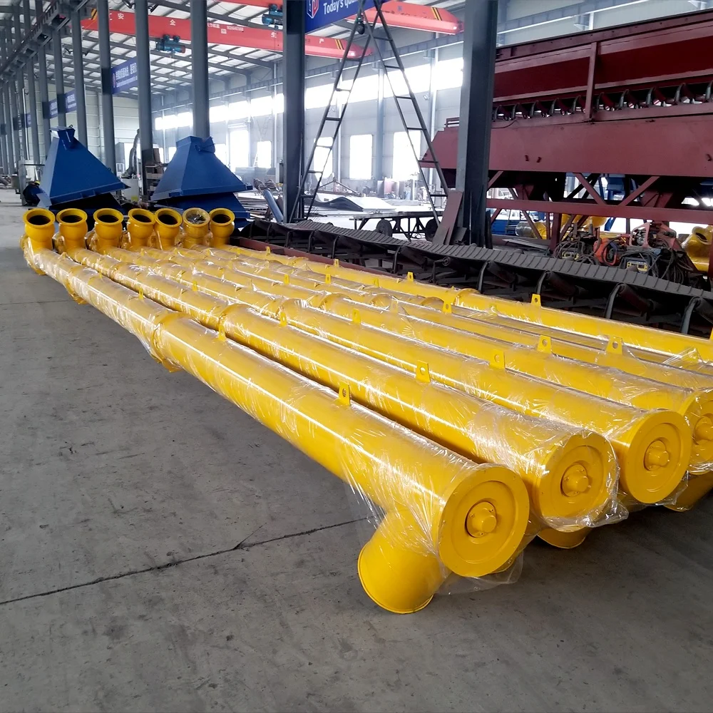 ZEYU Electric Motor Continuous Screw Conveyor for Cement