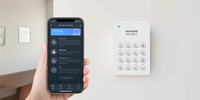 OEM Tuya WiFi Alarm System Smart Home Security System Smart Life WiFi Alert Kit DIY  Factory Selling App Alerts Security Camera