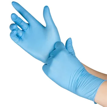 Daily Use Powder Free Non Sterile Food Grade Nitrile Disposable Gloves