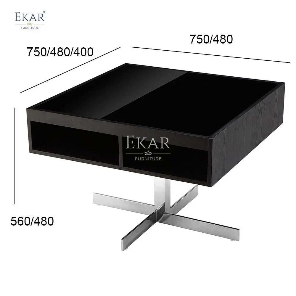 product modern oak wood multi layer cabinet with armrest coffee table console for living room home furniture with marble material-70