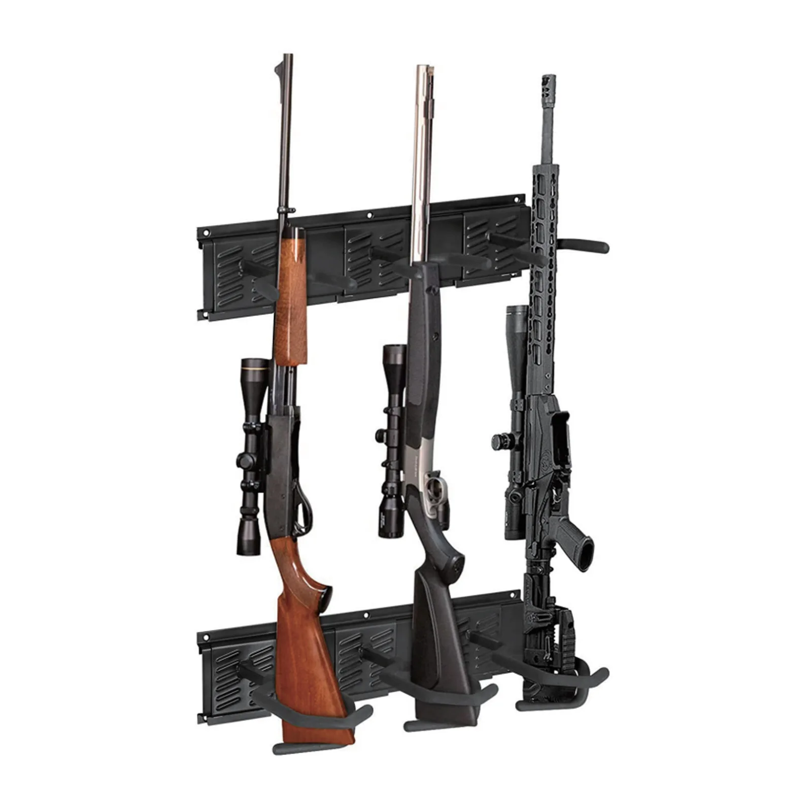 Suitable For Rifles Shotguns And Sniper Rifles Gun Rack Wall Mount ...