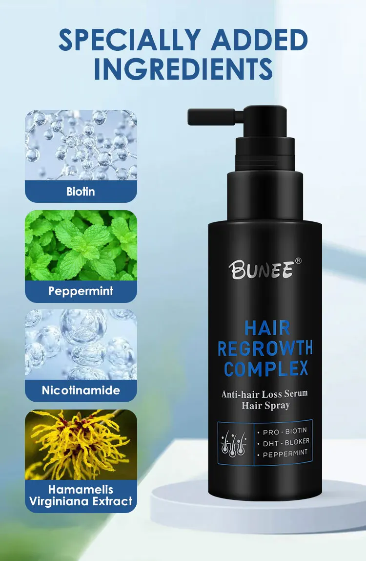 Fast Growth Oil Spray Anti Hair Loss Treatment Relieve Hair Loss