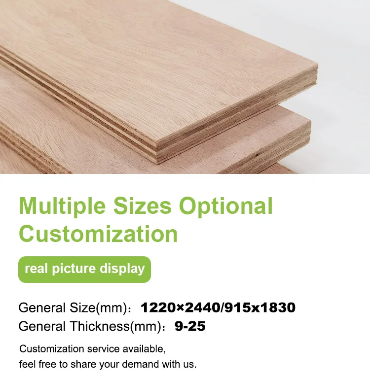 2023 18mm 4x8 Eucalyptus Core Okoume Veneer Faced Plywood Container ...