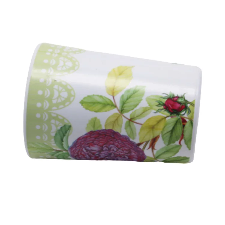 Дешевая кофейная круглая детская пластиковая чашка без ручки оптом