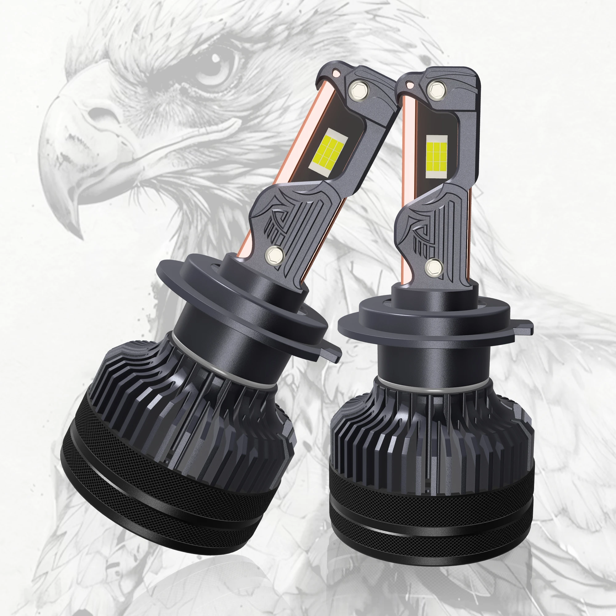2024 New Led Auto Light High Power 200w Faros Led Para Autos Headlight Bulbs H4 H11 Auto Led 30000 Lumen H7 Hb3 Hb4 Car Light