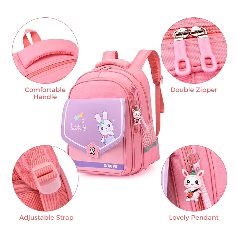 Light Weight Mochila Fashion Student Schoolbag Kids Backpack School