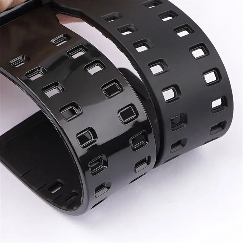 Replacement Loop Hoop Ring Strap Band Stainless Steel Resin Rubber for Casio GShoc Watch