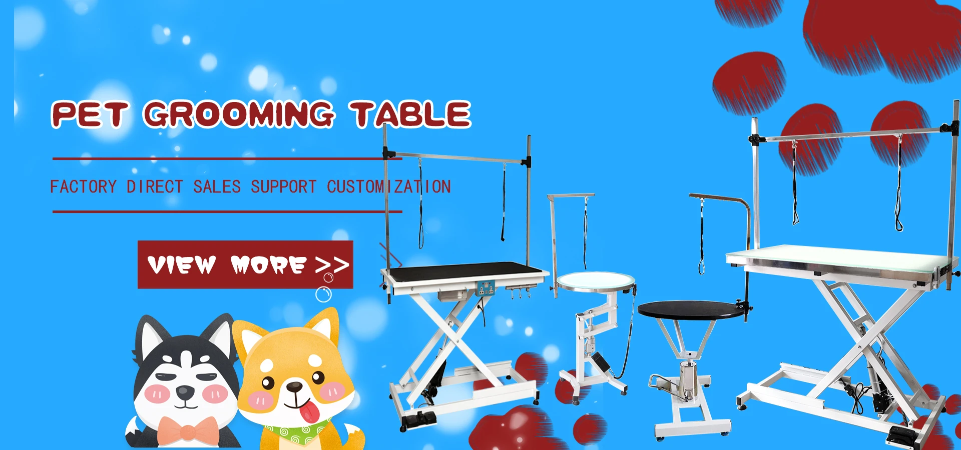Eco-friendly Rubber Pet Grooming Mat for Pet Grooming Table Pet Beauty ...