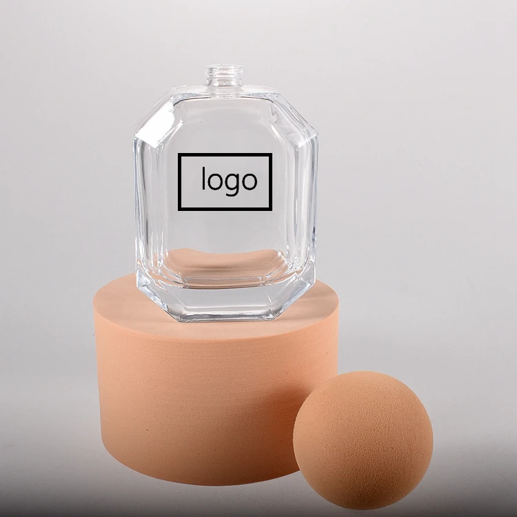 【未使用】LOGO BOTTLE Perfume 2021 polygon w Supply 50ml 100ml Polygon Spray Perfume Bottle Wholesale