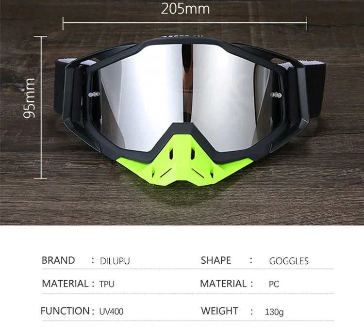 Wholesale Sport Gafas For Motorcycle Dirt Bike Goggle Roll Off