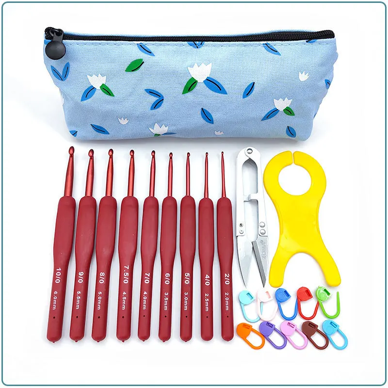 chamkey crochet hook kit with yarn