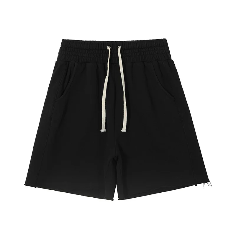 Summer Essential 100% βαμβακερό ανδρικό σορτς με τσέπες Κοντό παντελόνι γυμναστικής Αθλητικό σορτς συν μέγεθος για άνδρες136_voghion.com