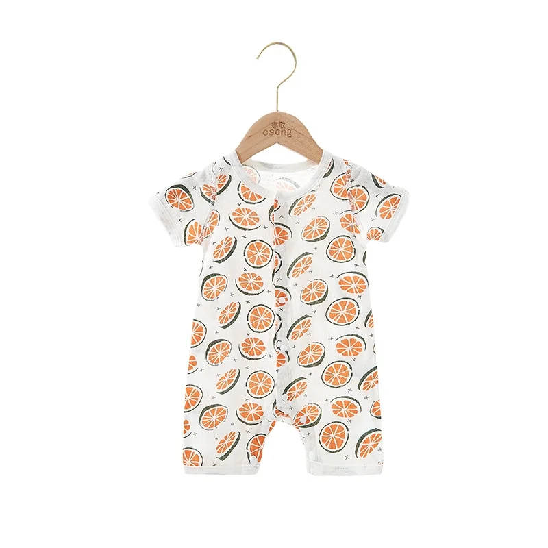 Хит продаж, новый слитный комбинезон с длинными рукавами для мальчиков и девочек, 100% хлопковая одежда для новорожденных