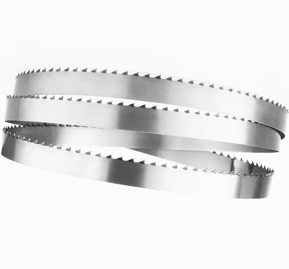Lame De Scie à Ruban 16x0.56mm, Longueur 1200mm, 4 Dents Par Pouce (4 TPI) - Pour Coupe D'os Congelés, Viande, Poisson