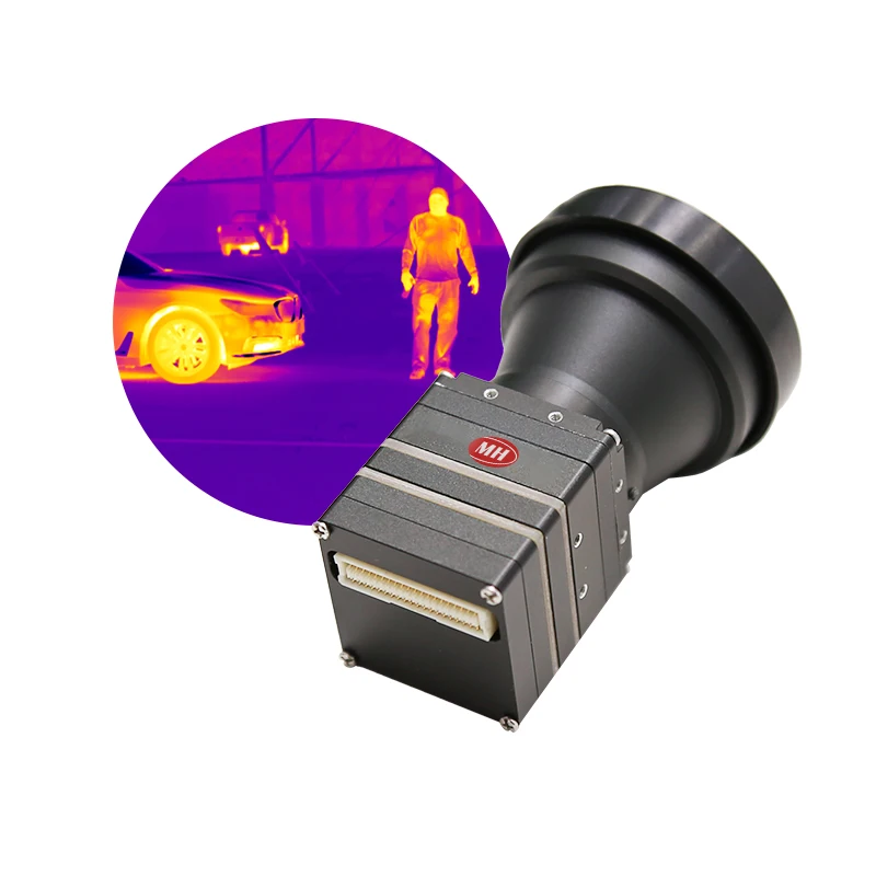Shutterless Mini Thermal Imaging Core Camera Module 640X480px Uncooled Infrared Night Vision