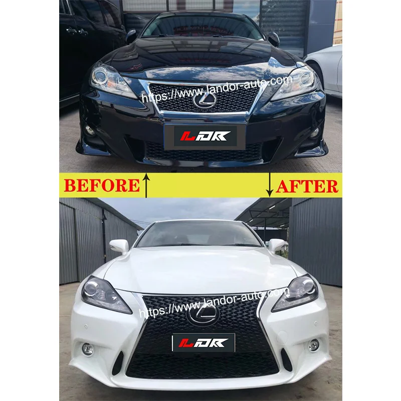 Facelift Kit For Is250 Bodykit Grille Front Bumper Set For Lexus Is250 ...