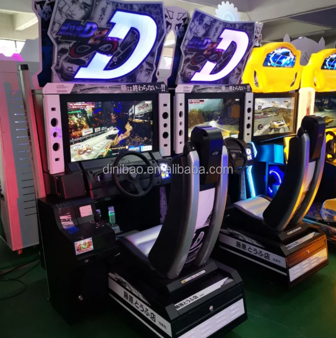 Hot Seller 32 Inch Initial D Arcade Stage 8 Coin Operated Racing