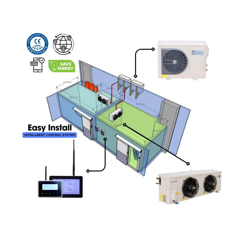 1HP 2HP 3HP DOLUYO Commercial Refrigeration Condensing Units