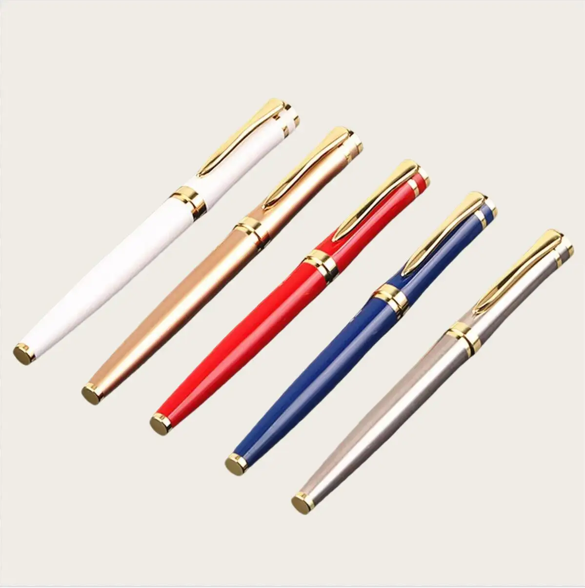 Classic Luxury Fountain Pen with Ink Set Luxury Executive Metal Pen with  Gift Box and Tote Best Small Gift for Business Wedding