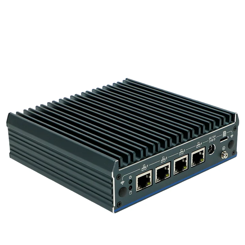 Quad-core GDDR4 Mini Computer Industrial Mini PC Industrial Computer Solid-state SSD+HDD industrial control mini computer