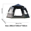 Black Hexagon Tent