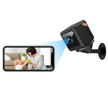 Intelligent Remote Wireless WiFi HD Camera Remote Monitor Mini Camera Tiny Home Camera