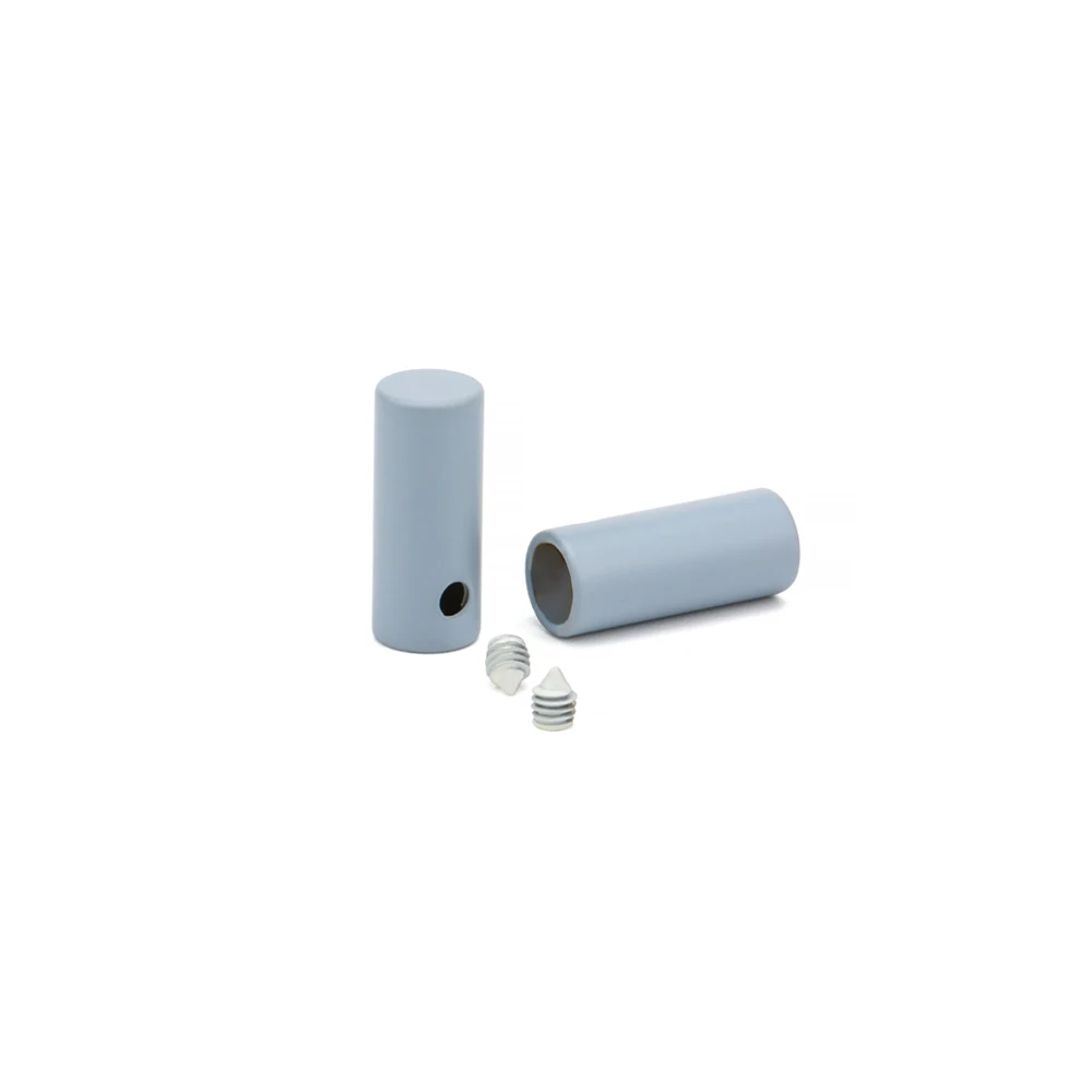 Custom Logo Screw on Removable Metal Aglets Spray Rubber Color for Shorts Cord End Metal Drawstrings TIps