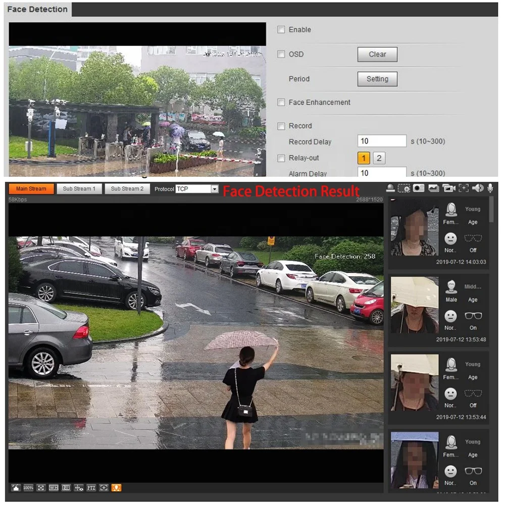 IPC-HDBW71242E1-Z-X 30fps 12MP Dahua IP67 IK10 40M IR 屋外ドーム型