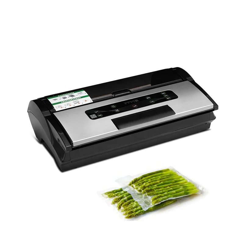 Innovative Design Sealing Width 4mm Home Appliance Vacuum Sealing Packing Machine Meat Fruit Food Packaging Sealer