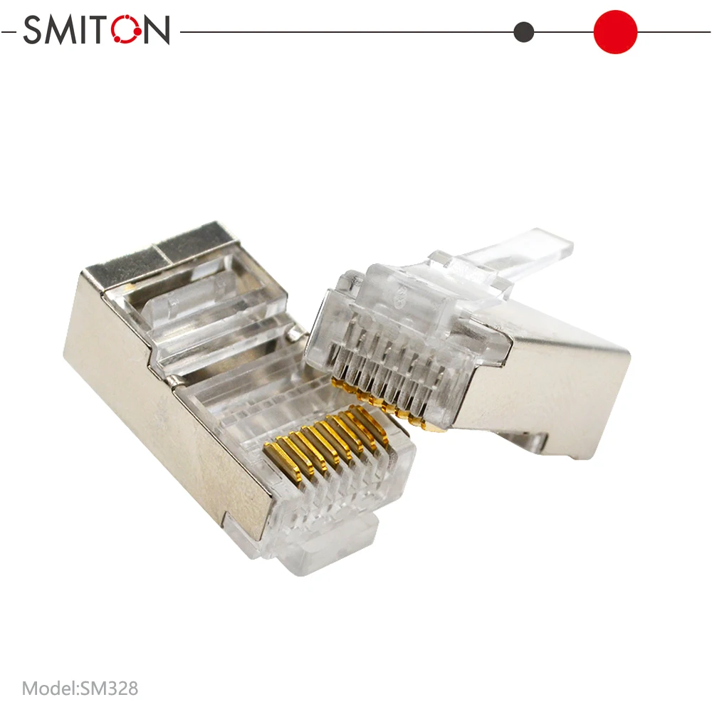 Good Quality 3U 6U 8P8C Cat 6 Shield RJ45 Connector