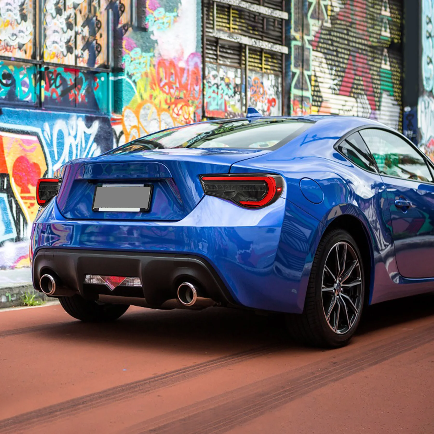 VLAND 流れるLEDテール 86/BRZ シーケンシャル 直売割 VLAND 86 BRZ シーケンシャルLEDテールランプ 流れるウィンカー