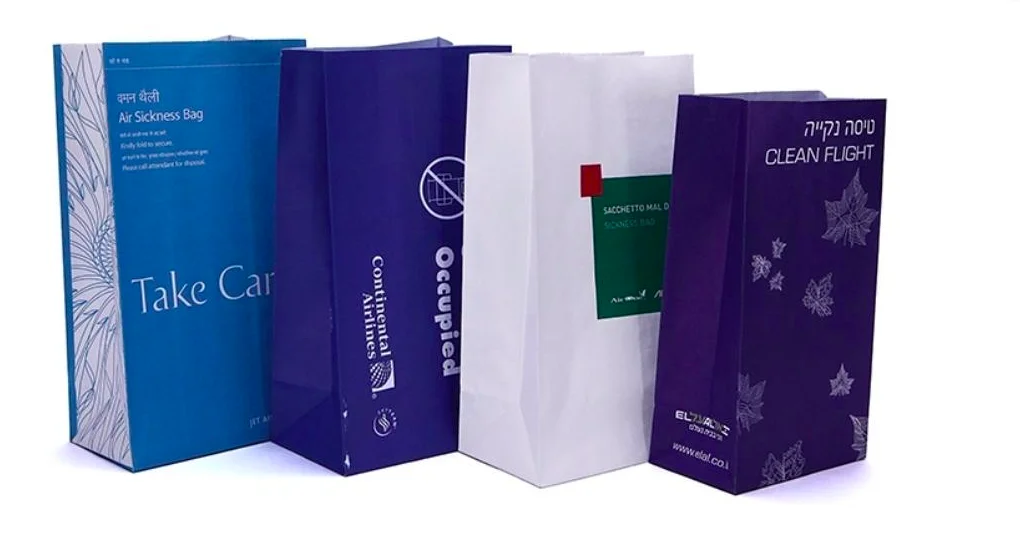 Factory Supply Cost Price With Logo Printed Air Sickness Vomit Paper Bags Buy Airplane Sick Bag Barf Bags Air Sick Bags Product On Alibaba Com