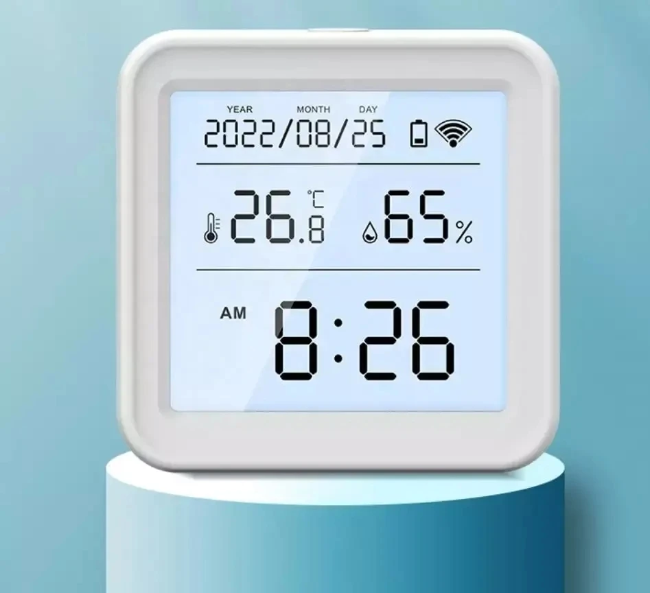 tuya デジタルトラベルクロック Amazon.co.jp: Tuya WiFi デスクトップ時計カレンダー