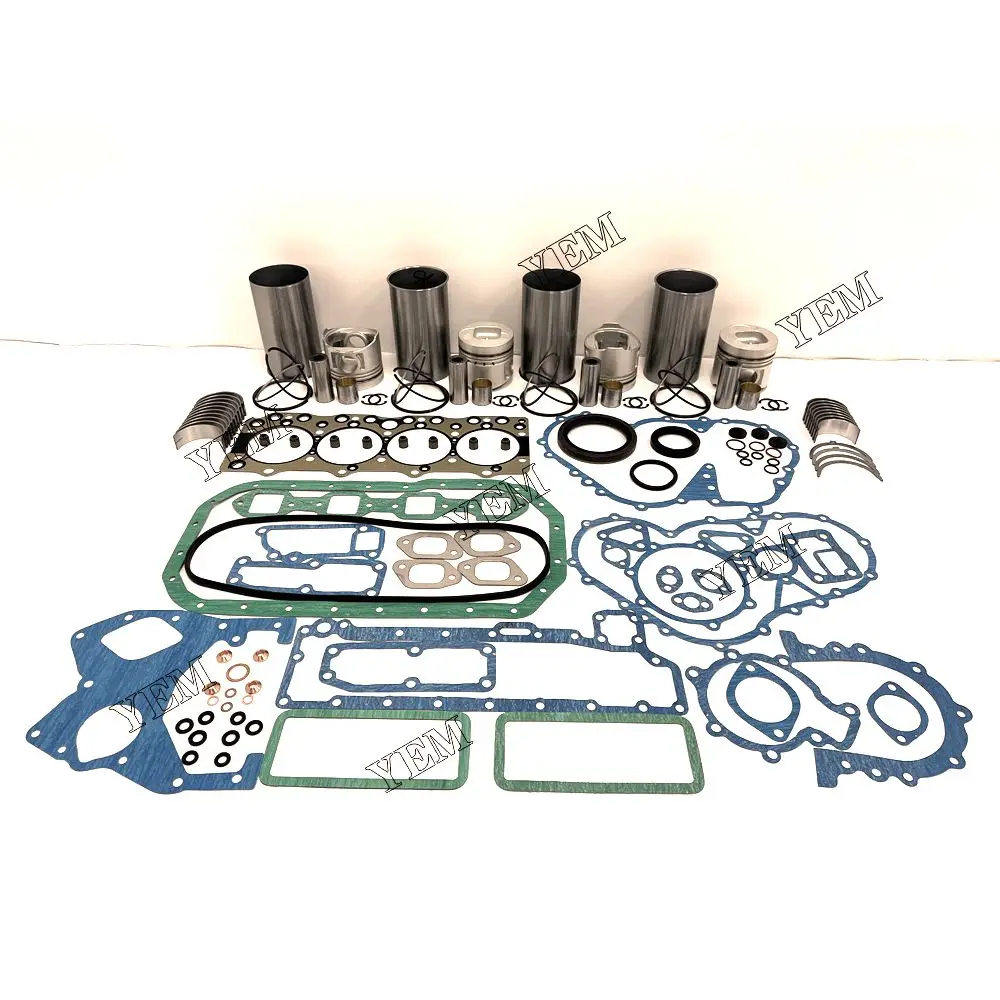 Competitive Price 4BE1 Engine Overhaul Rebuild Kit With Gasket Set Engine Valves Main Connrod Bearing for Isuzu 4BE1