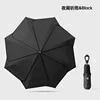 Colored plastic petal heart-shaped handle-black