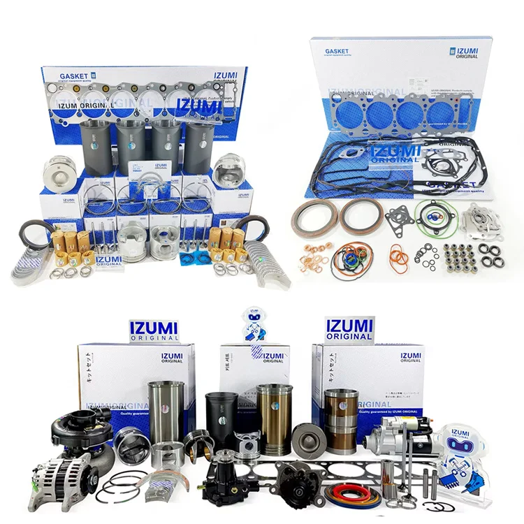 IZUMI ORIGINAL 6HK1 Overhaul Rebuild Kit Diesel Engine Parts For ISUZU