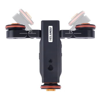 YELANGU Autodolly L4X Motorized Electric Track Rail Slider Dolly Car with Remote Control and Speed Adjustable for DSLR and Phone detail image