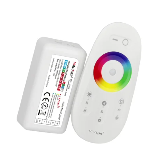 MILIGHT FUT027 RF remote controller for 5050 led rgbw strip light dimmer 12/24v 