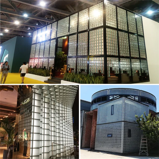 Customized Low-E Coated Energy-saving Glass Designed for Glass Brick Buildings