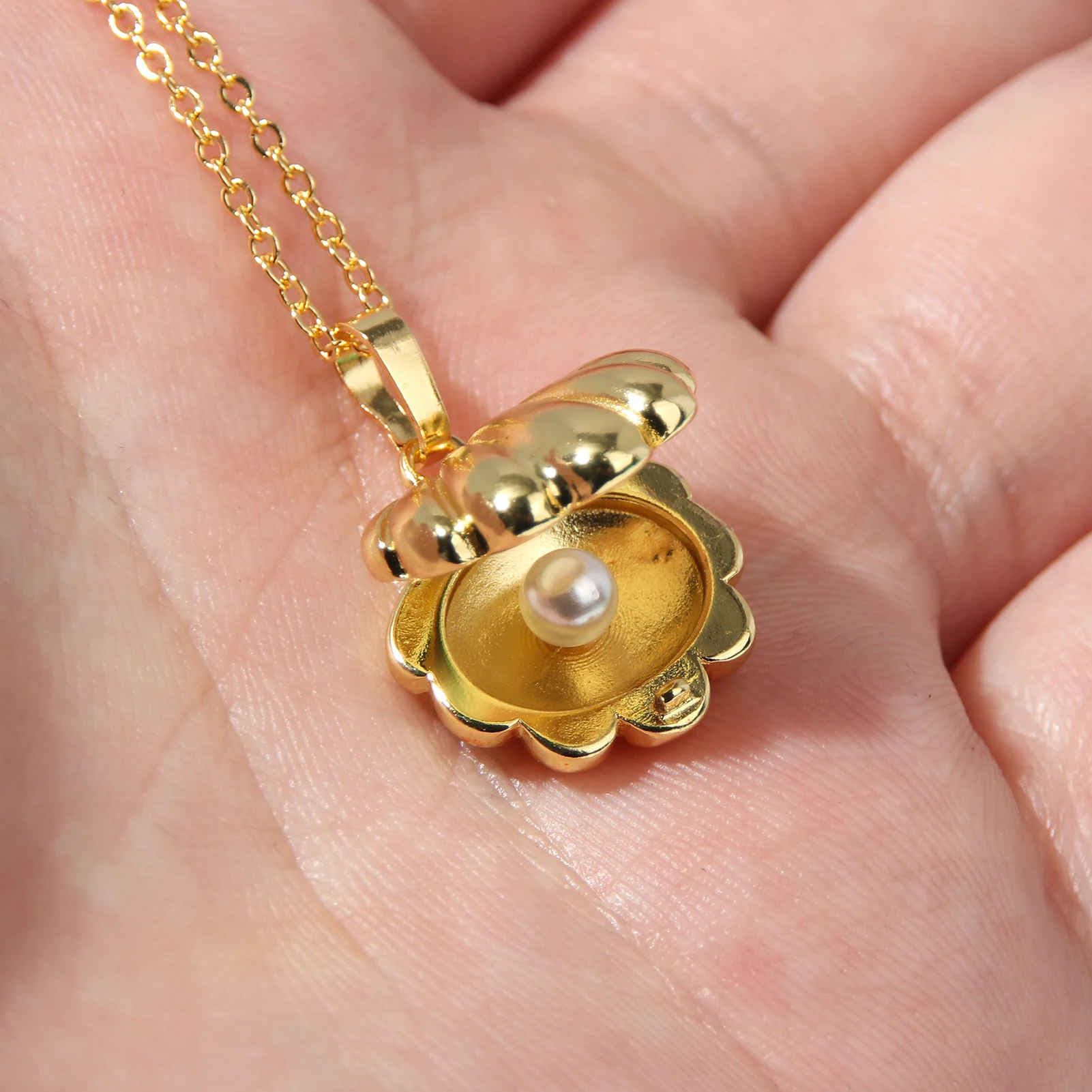 JeiibrZui Mermaid Melody halsketting, plotseling zeemeermin ketting