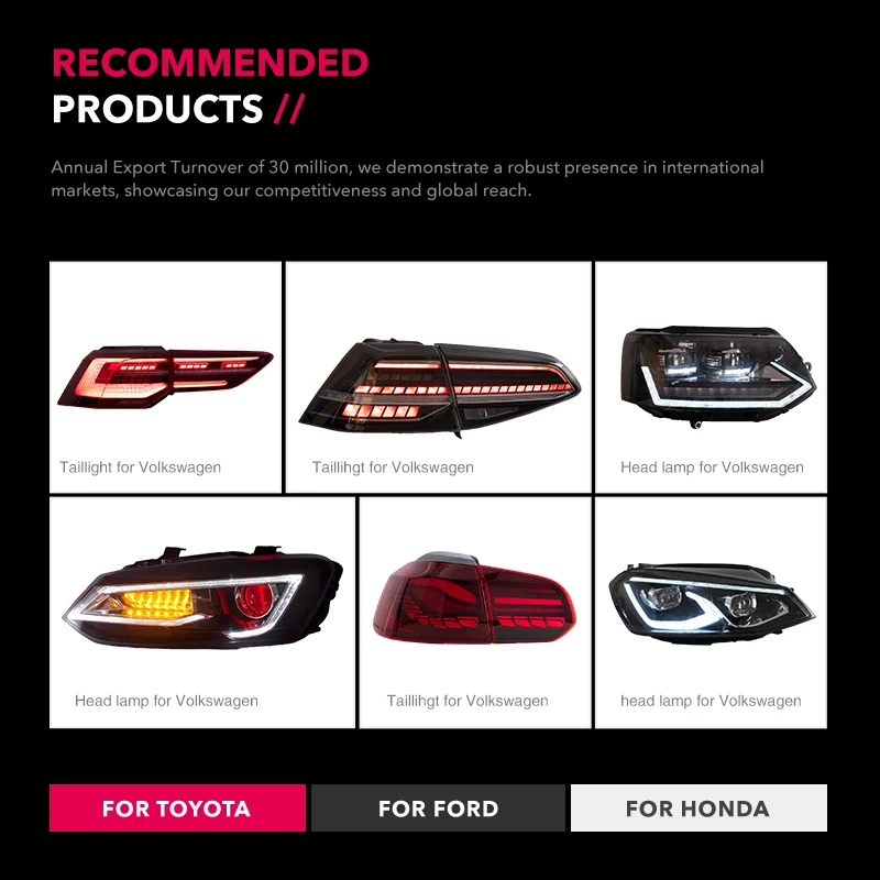 product replacement xenon hid headlight head light headlights for vw for volkswagen for magotan for passat b7 head lamp 2012 2015-19