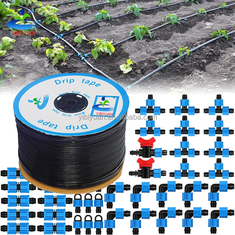 Agricultural 1 Hectare Drip Irrigation System Farming Pipes Kit Fittings Connectors Watering & Irrigation Coupling