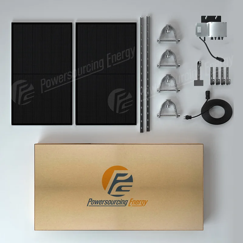 Germany System Plug and Play Solar Balcony Mount Solar Panel 800 Watt Solar Panel Kit on Grid Complete Set Solar Home Power