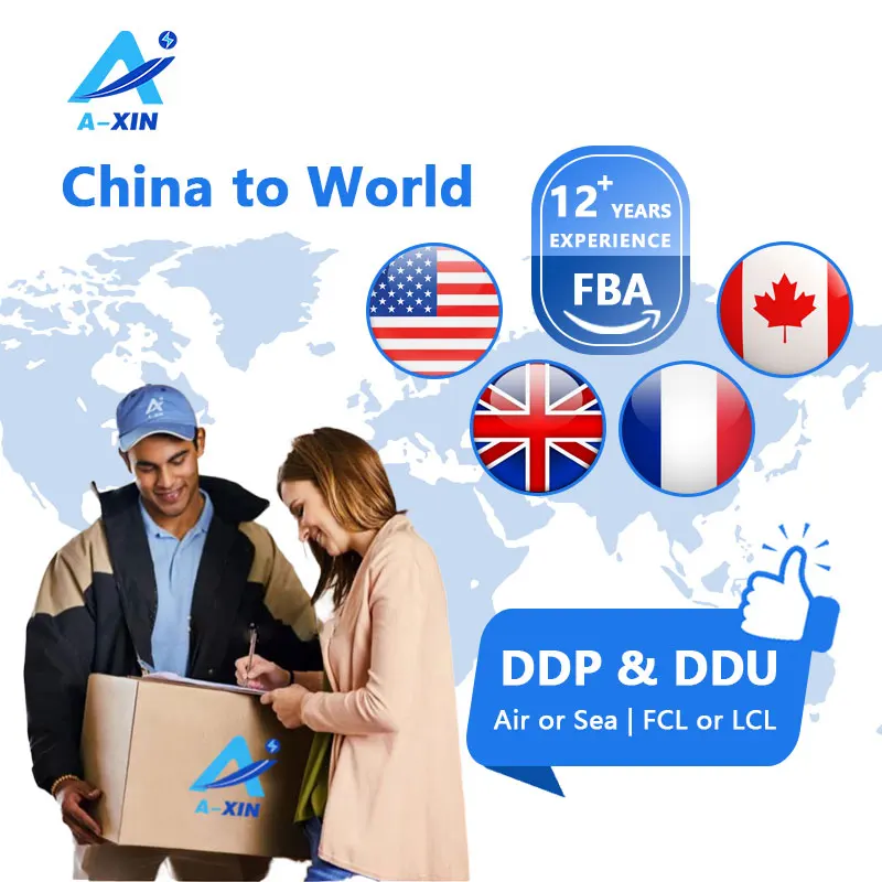Fast Cheap Sea Air Shipping Agent LCL+Express Logistics Freight Forwarder Guangdong Axin Insurance China USA UK Canada Australia