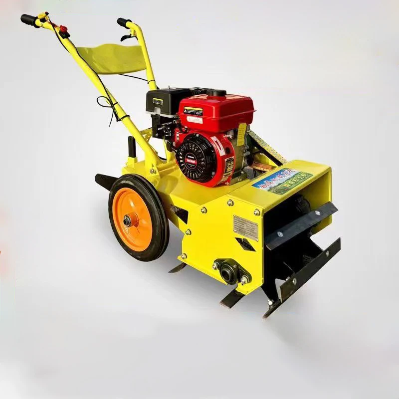 Water Weed Machine 4-Wheel in Weeding Cultivator Machine Weeding Machine Gasoline