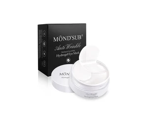 Organic Wholesale Jelly White Hyaluronic Acid Under Pad Crystal Hydrogel Patch Private Label Custom Gel Under Eye Mask