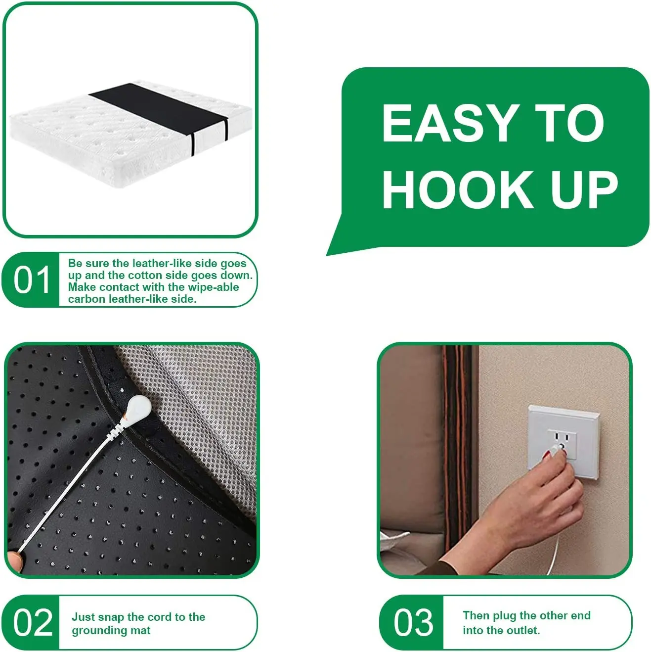 Esd Grounding Mat Bed Sheet