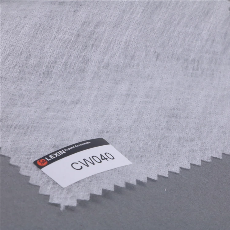 100% PVA Cold Water Soluble Nonwven Embroidery Backing Paper